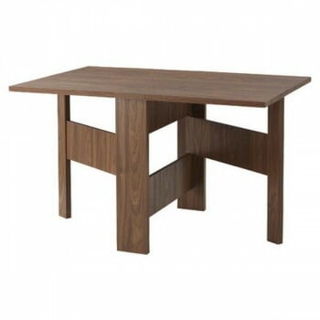 東谷 フォールディングダイニングテーブル ブラウン FIK-103WAL