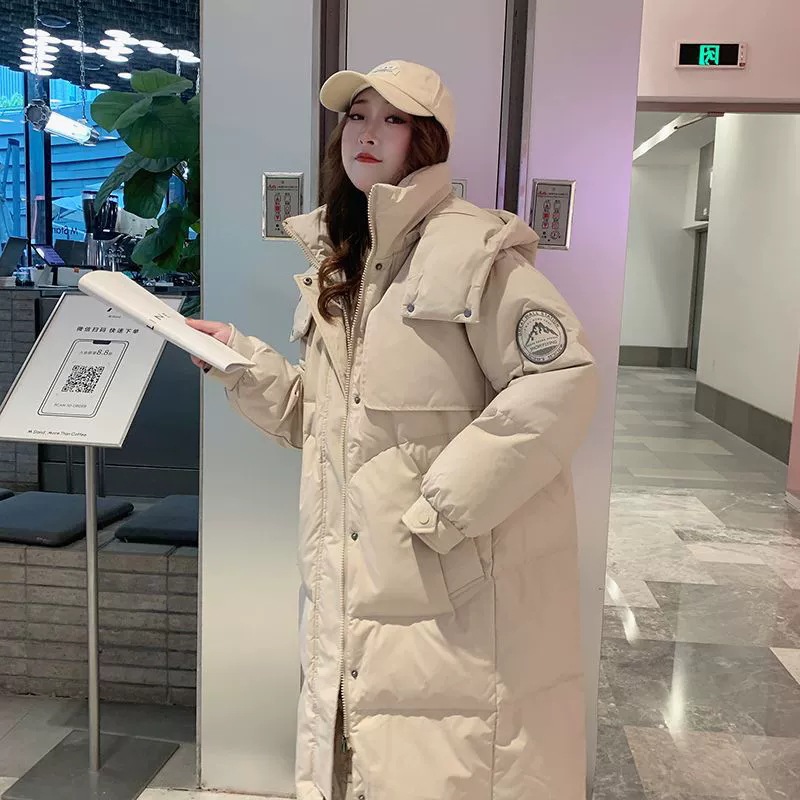 パンジャケット ダウン 綿入れ ジャケット 綿入れ 服 女性用 冬季 アウター 高級な質感 ミドルロング 厚手 綿入れ 上着 2025年 新作 トレンド