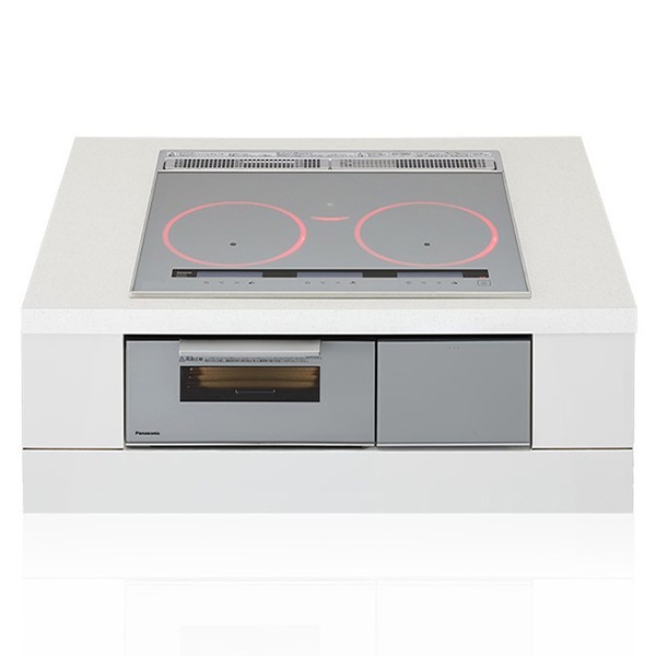 Panasonic パナソニック IHクッキングヒーター KZ-B1T6S 遠赤Wフラット ラクッキングリル 3口IH 鉄・ステンレス対応 幅60cm ビルトインタイプ