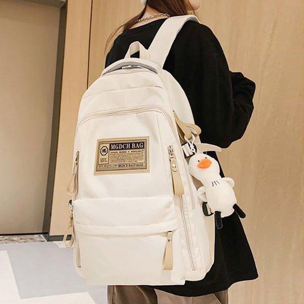 バックパック 学生バックパック 軽量 ノートパソコン収納 学生スクールバッグ SJI090