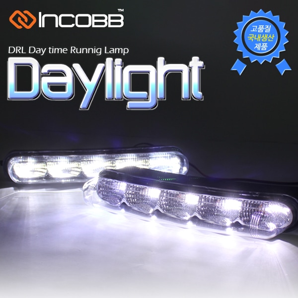 INCOBB KOREA 10W Waterproof Daytime Running Light for Vehicle Driving car Foglamp DRL