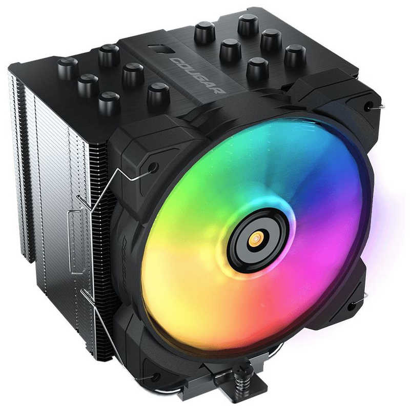 COUGAR　(FORZA 85 ARGB)MHP 120 ARGB 120mmファン搭載 CPUファン FORZA ブラック　CGR-FZA85-ARGB