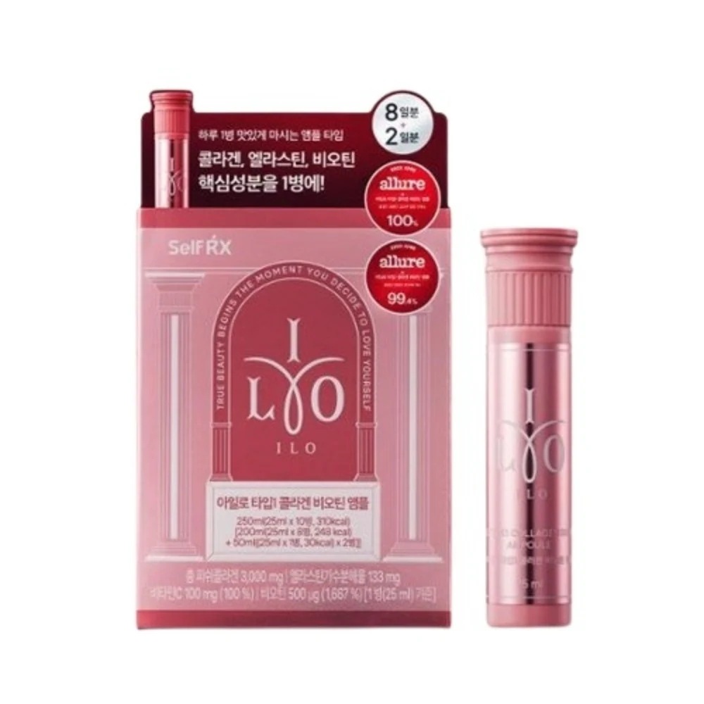 ILO Type 1 Collagen Biotin Ampoule 8+2 Pack / Limited Edition / Inner Beauty