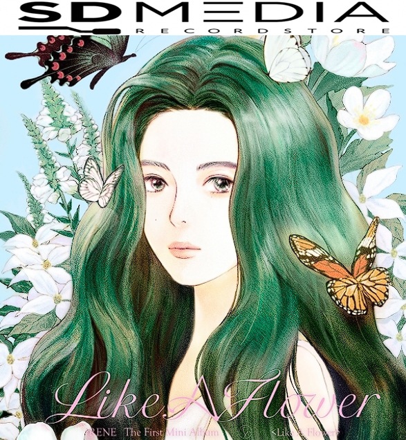 IRENE RED VELVET (3VER SET)1st Mini Album - Like A Flower