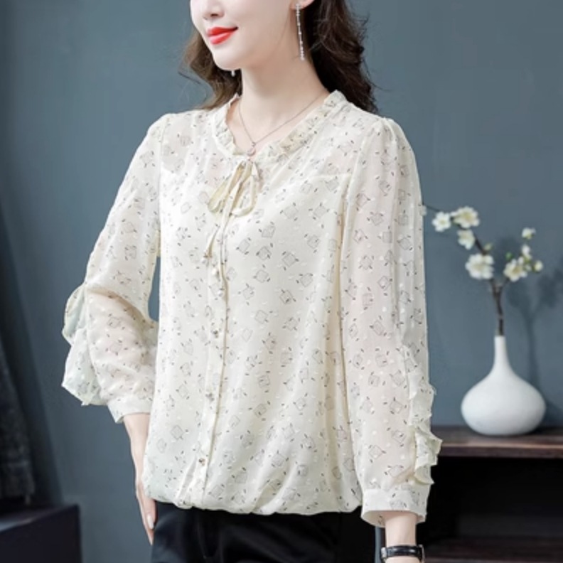 トップス デート シャツ ブラウス カットソー 袖あり 長袖 かわいい 大人可愛い きれいめ シンプル カジュアル 大人 上品 おしゃれ お洒落 かっこいい レトロ 大人女子 こなれ感 キュート