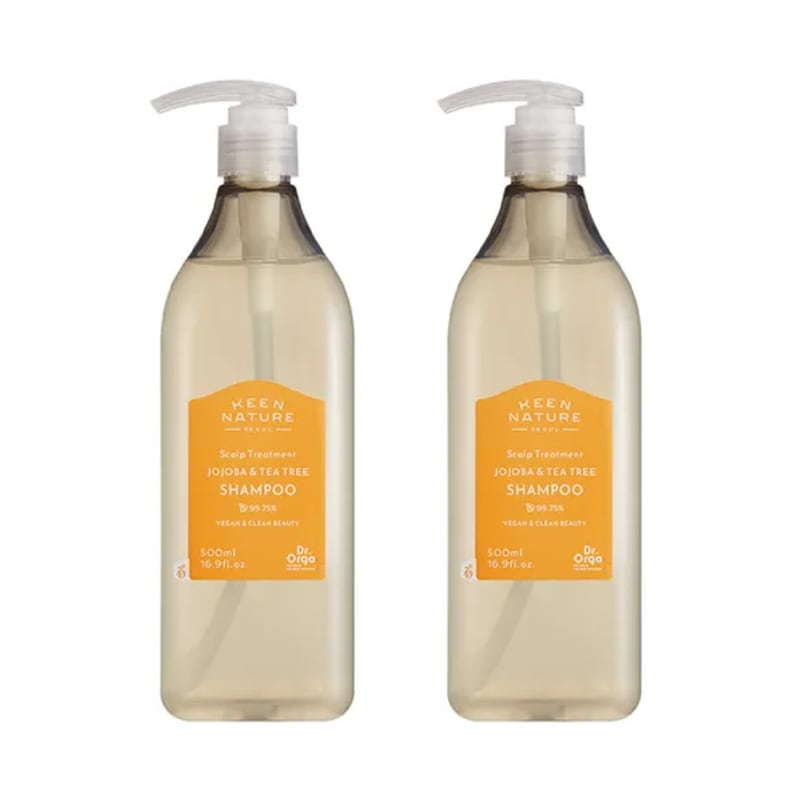 [1+1] ホホバ&ティーツリーシャンプー500ml+500ml / 韓国コスメ