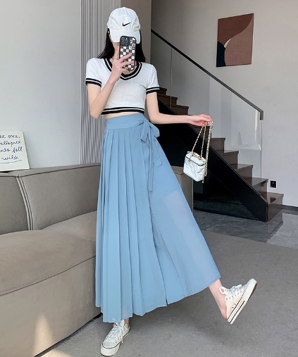 パンツ ワイドパンツ シフォン ハイウエスト ちょう結び かわいい 大人可愛い きれいめ シンプル カジュアル 大人 上品 おしゃれ お洒落 かっこいい 大人女子 こなれ感 キュート ガーリー ルーズ