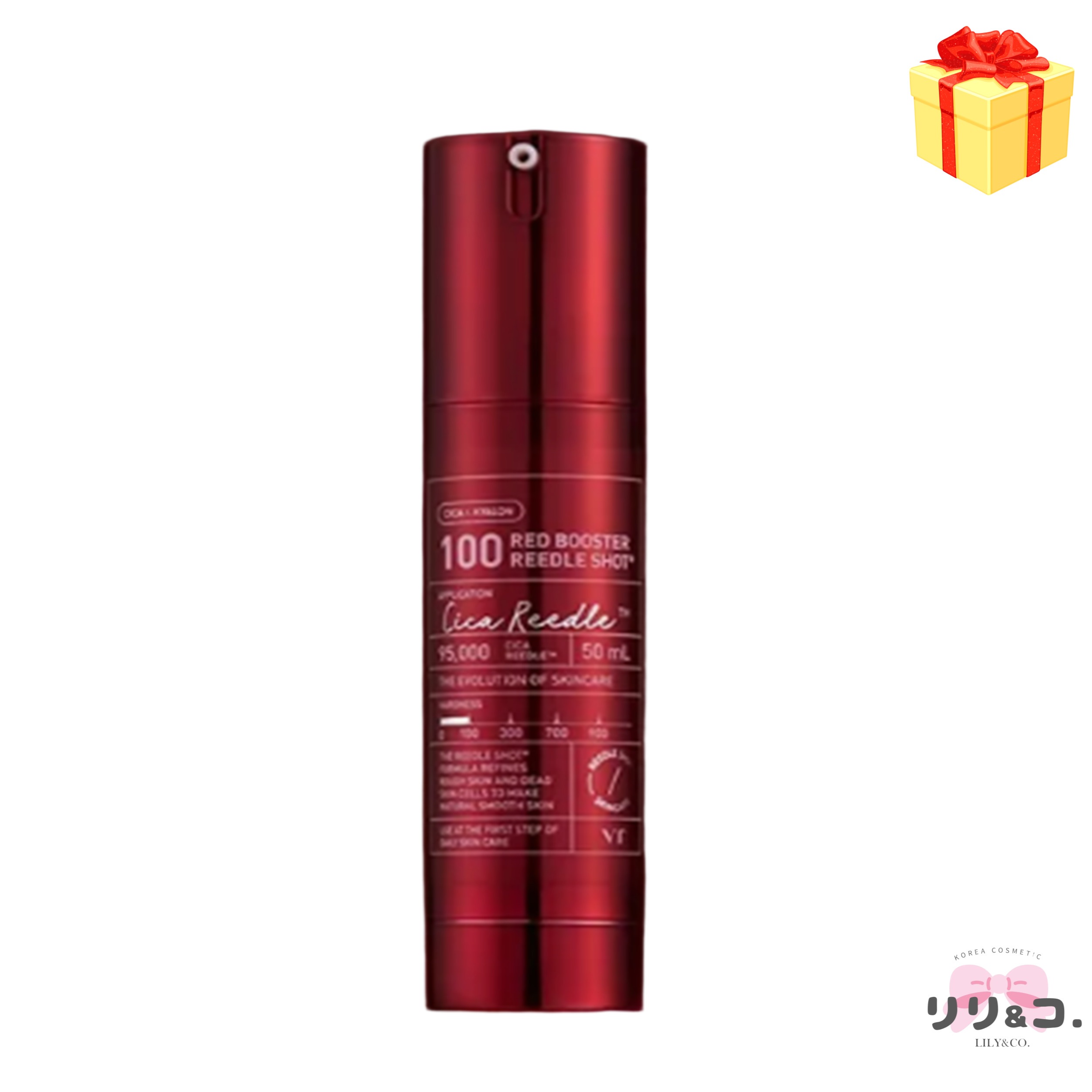 [韓国人気] 元気＆ぷるんハリ肌ケア」レッドブースター リードルショット100 エイジングケア たるみ ほうれい線 スキンケア乾燥 ツヤ肌 肌のハリ 弾力 うるおい フェイスライン コスメ 韓国小顔