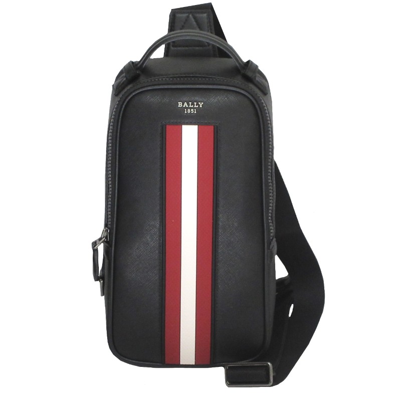 ボディバッグ スリングバッグ MALIKHO 6238773 ブラック/レッド