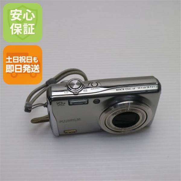 美品 FinePix F70EXR シルバー FUJIFILM デジカメ 187