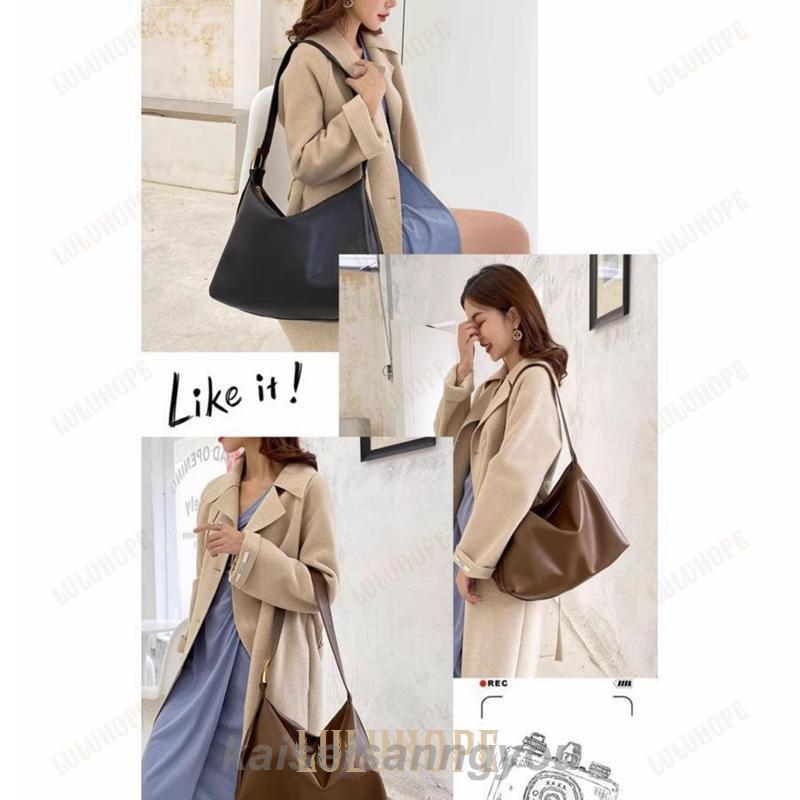 トートバッグ ショルダーバッグ レディース バッグ 鞄 かばん ショルダー 斜めがけ フェイクレザー 合皮 A4 軽量 ソフトラウンド ワンショルダ［ラージ］