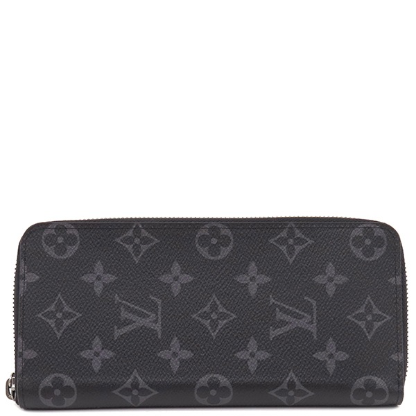 ルイヴィトン LOUIS VUITTON 長財布 ジッピー ウォレット ヴェルティカル モノグラムエクリプスキャンバス モノグラムエクリプス ガンメタル金具 黒 グレー ラウンドファスナー M6229