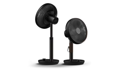 【不安定な季節向け】LUMENA 最新型FAN PRIME2 ブラック コードレス扇風機