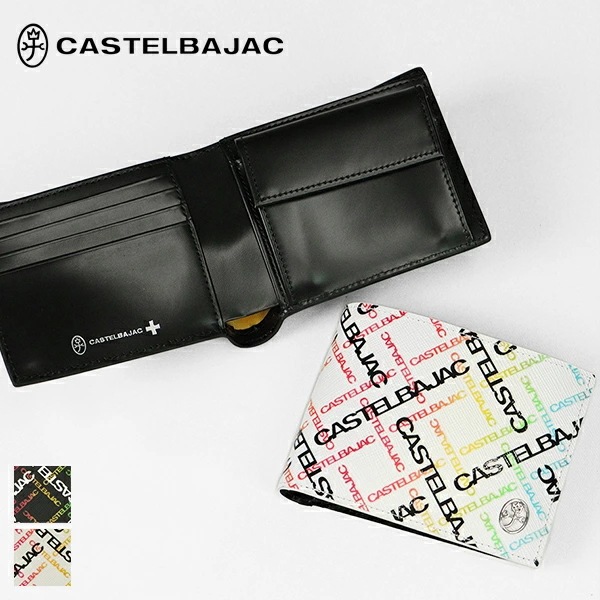 二つ折り財布 メンズ 本革 カルル Carle ロゴ ミニウォレット レザー 53623 ブランド [正規取扱店]