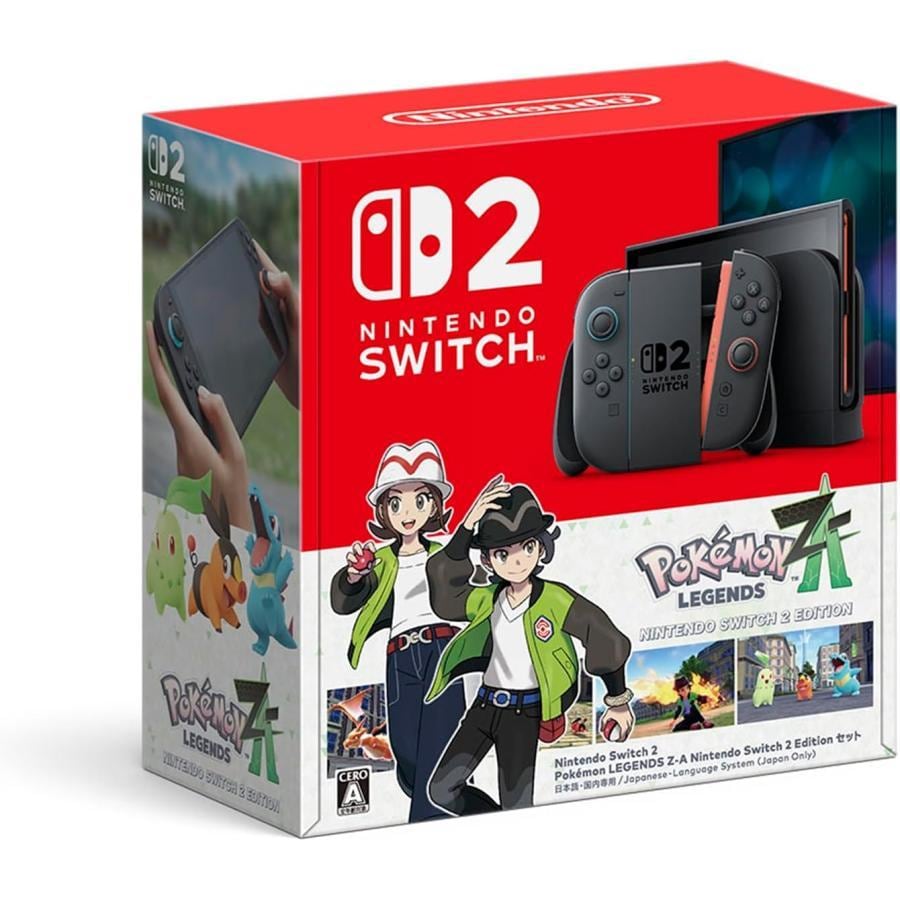 【新品】Nintendo Switch 2（日本語・国内専用）Pokemon LEGENDS Z-A Nintendo Switch 2 Edition セットBEE-S-KB6P