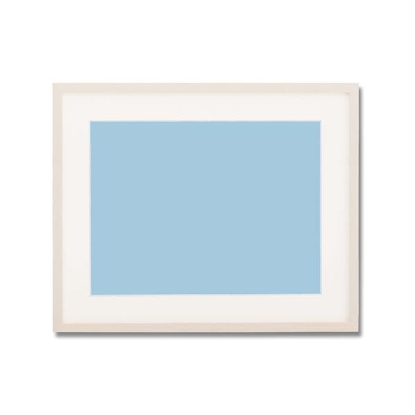 [軽量水彩額]縦横兼用 色あせを防ぐUVカットアクリル/マット付き 水彩額F10 ホワイト