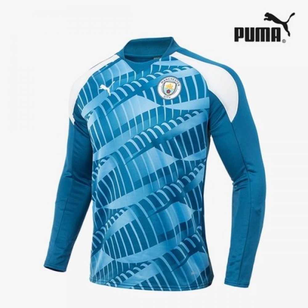 プーマガレリアプーママンチェスタープレマッチロングスリーブジャージースウェットシャツ