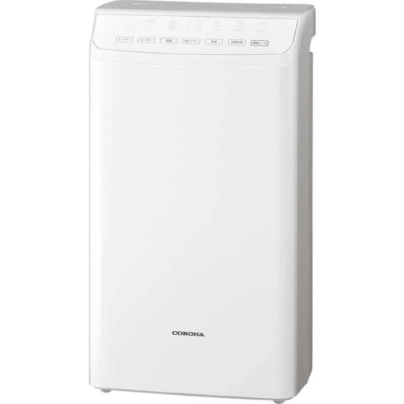 衣類乾燥除湿機 WHシリーズ コンプレッサー方式 木造15畳まで 鉄筋30畳まで CD-WH1223-W クリスタルホワイト
