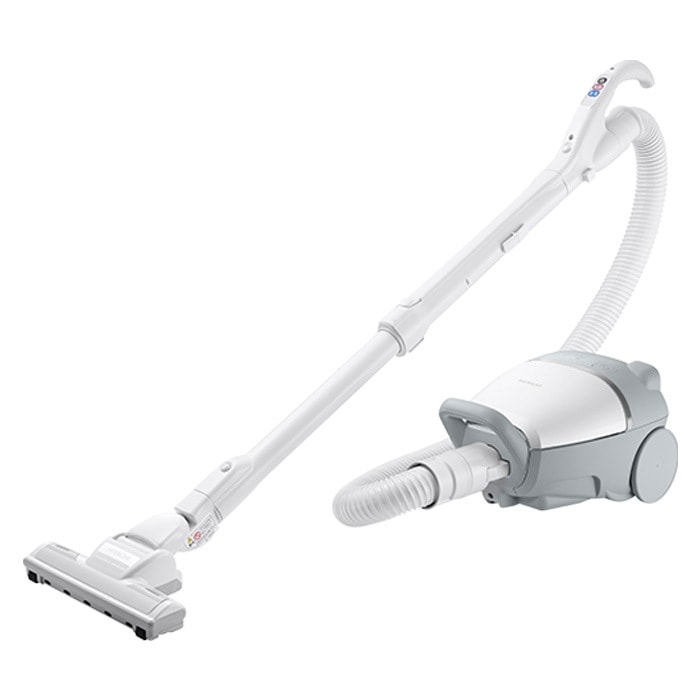 掃除機 紙パック式 クリーナー かるパック キャニスター CV-KV70M-W ホワイト