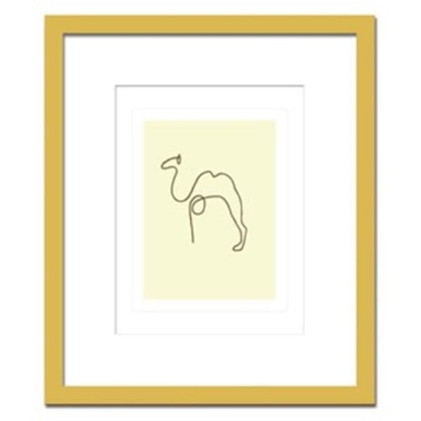 ファブリックパネル アートフレーム おしゃれ 絵画 モダンアート 壁掛け ウォールデコレーション ピカソ Pablo, Picasso Le chameau 650x550mm