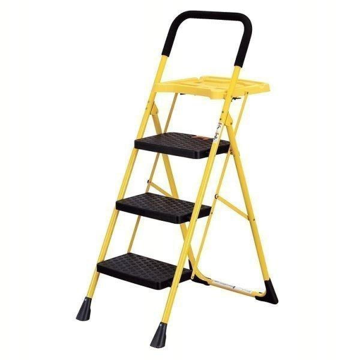 【I】【メーカー直送】谷村実業 トレー付き３段脚立 TAN-943 耐荷重約１００ｋｇ 9,044円