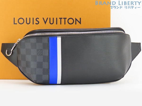 新品同様ルイヴィトンエピダミエグラフィットバムバッグウエストバッグクロスボディショルダーバッグブラックM56610