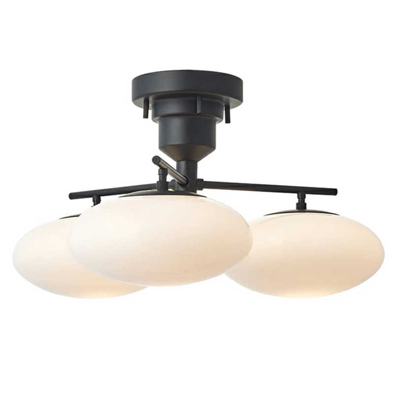 インターフォルム　シーリングライト Fatima ファティマ 6畳 小型LED電球(E17/40W相当/電球色)×3灯付　LT-3904