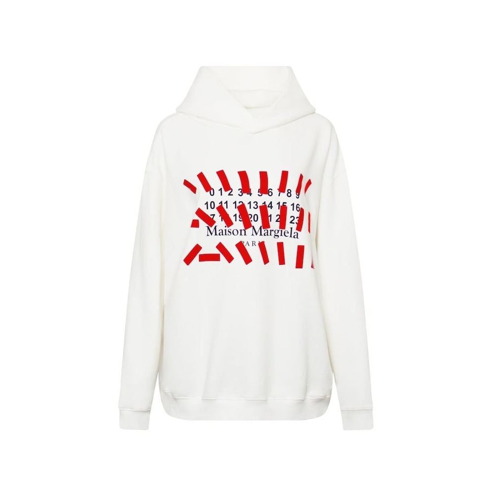 メゾンマルジェラ 12 周年記念シグネチャーオーバーフィットパーカー S29GU0080 S25503 101 PCL5003551135