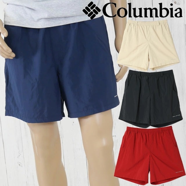 コロンビア メンズ 水陸両用 ショートパンツ バックキャストIVウォーターショート はっ水 紫外線対策 アパレル ショーパン カジュアル ボトムス ズボン ウェア FM3553 010 ブラック 16