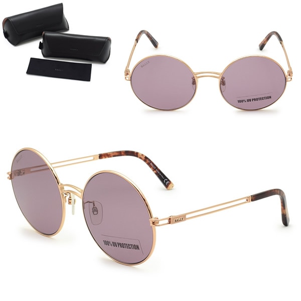 サングラス BY0001-D/S 28S 56 サングラス ノーズパッド UVカット レディース ピンクゴールド バーガンディ 11,850円