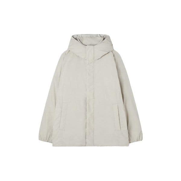 [GUESS] フェザーライト 男性 フード インキルティング パファー [MP4W5892]