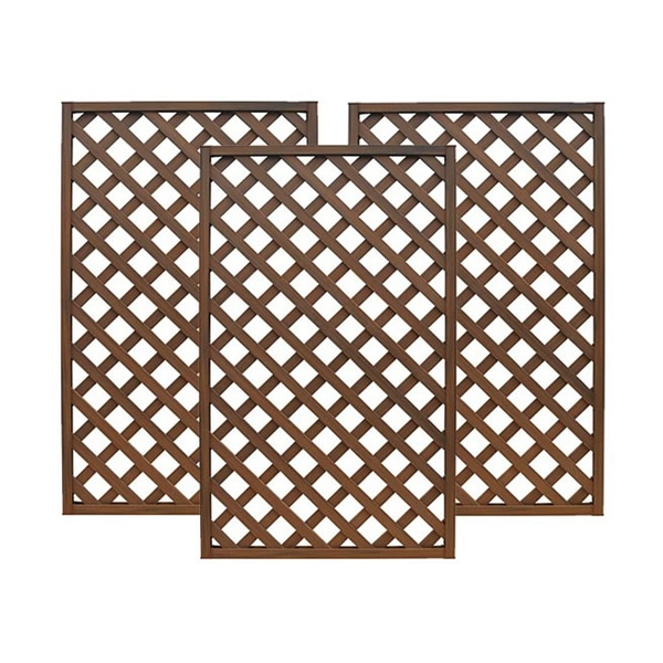 旭興進 レシナ-g ラティス 1590 ウォルナット 3枚セット aks-21878 メーカー直送