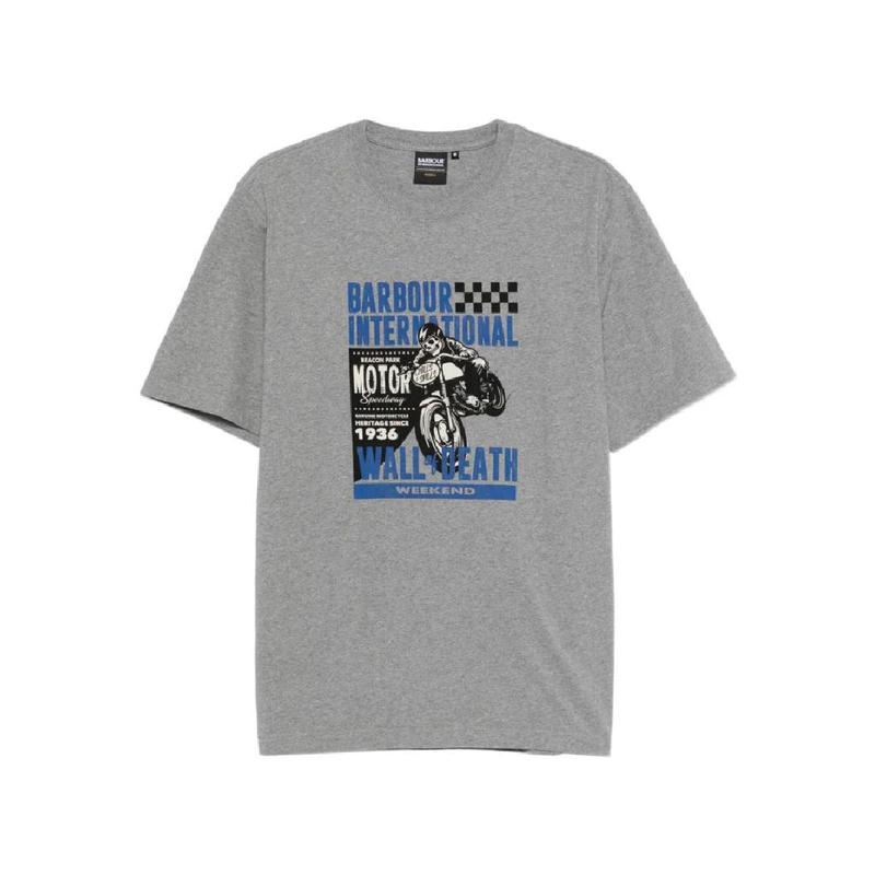 25 FW オートバイプリント Tシャツ MTS1479GY57 TP443106655