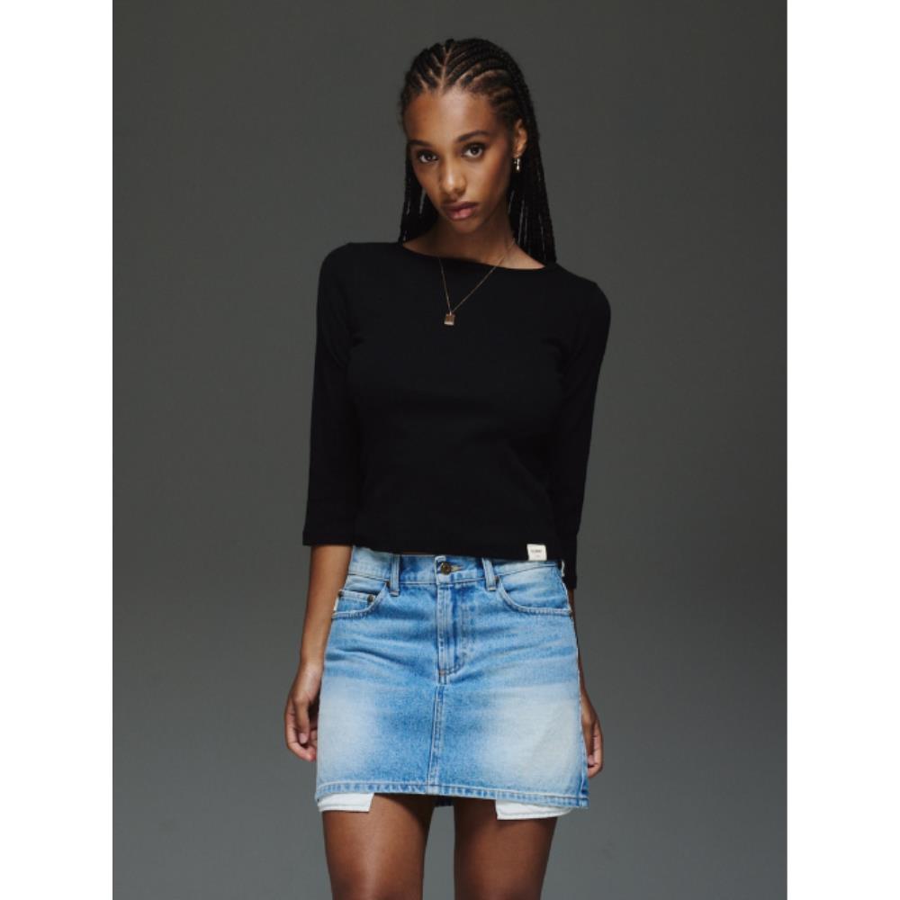 GLOWNY 34 G COMFORT TEE BLACK GY24CLBLS002BK