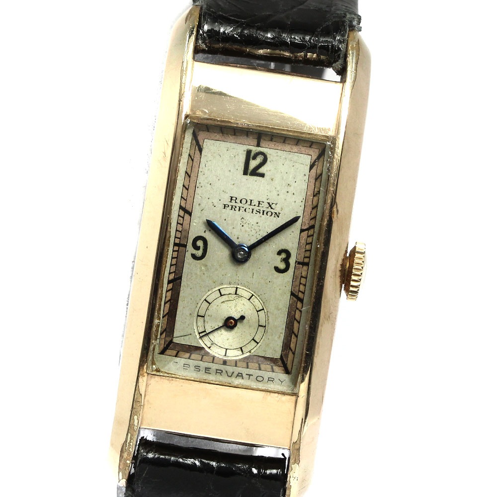ロレックス ROLEX プレシジョン OBSERVATORY 10KGF 手巻き メンズ _775304【中古】