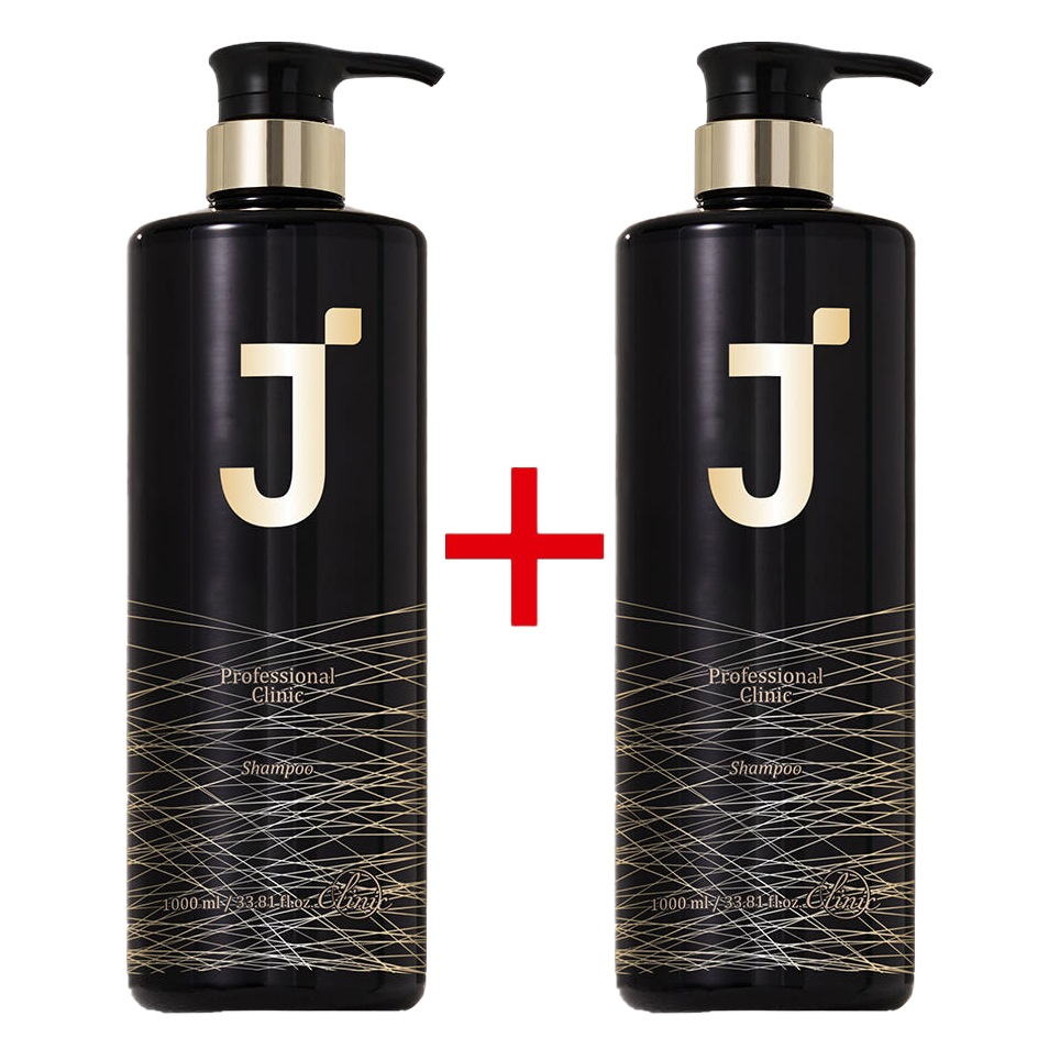 [1+1]ブラックジェイ プロフェッショナル クリニック シャンプー 1000mlX2個 大容量