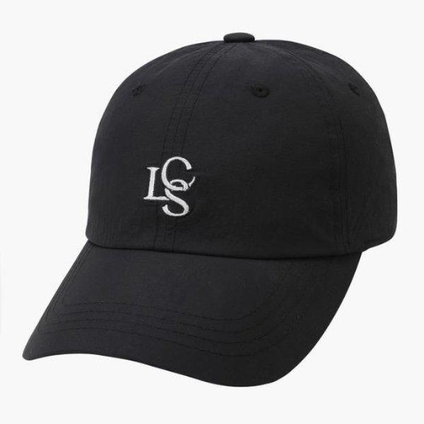 帽子 NQJ QP323ACP76-BLK 軽量ナイロンアートワークボールキャップ / BLACK