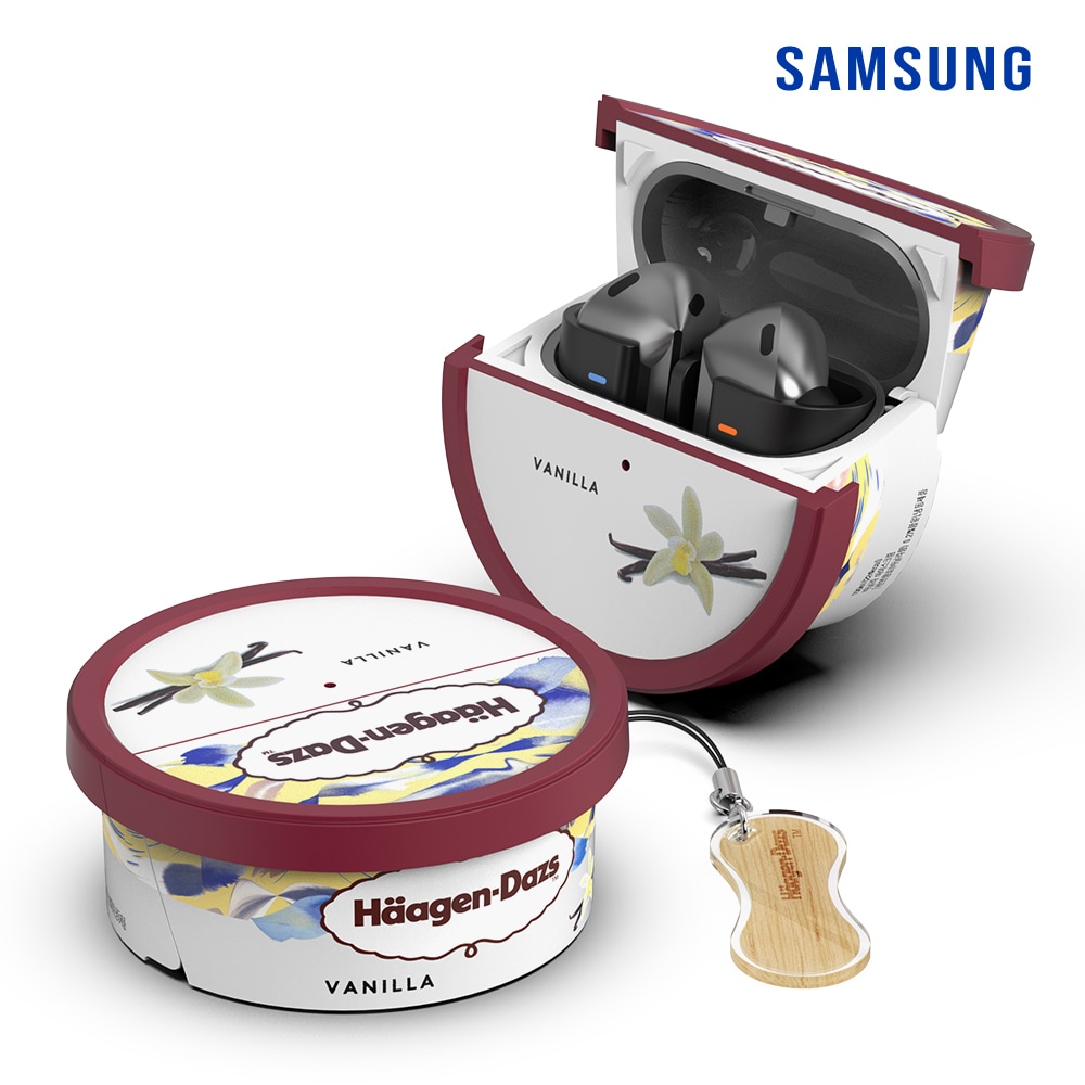 Galaxy Buds 3/Buds 3 Pro ハーゲンダッツ/ミニカップ/カバー/ケース/バニラ/Häagen-Dazs/正品/新品 /2024 5,359円