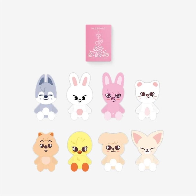 Stray Kids 5TH FANMEETING Stray Kids x SKZOO Stray Kids SKZOO PLUSH TEDDYBEAR Ver. - SKZ 5CLOCK