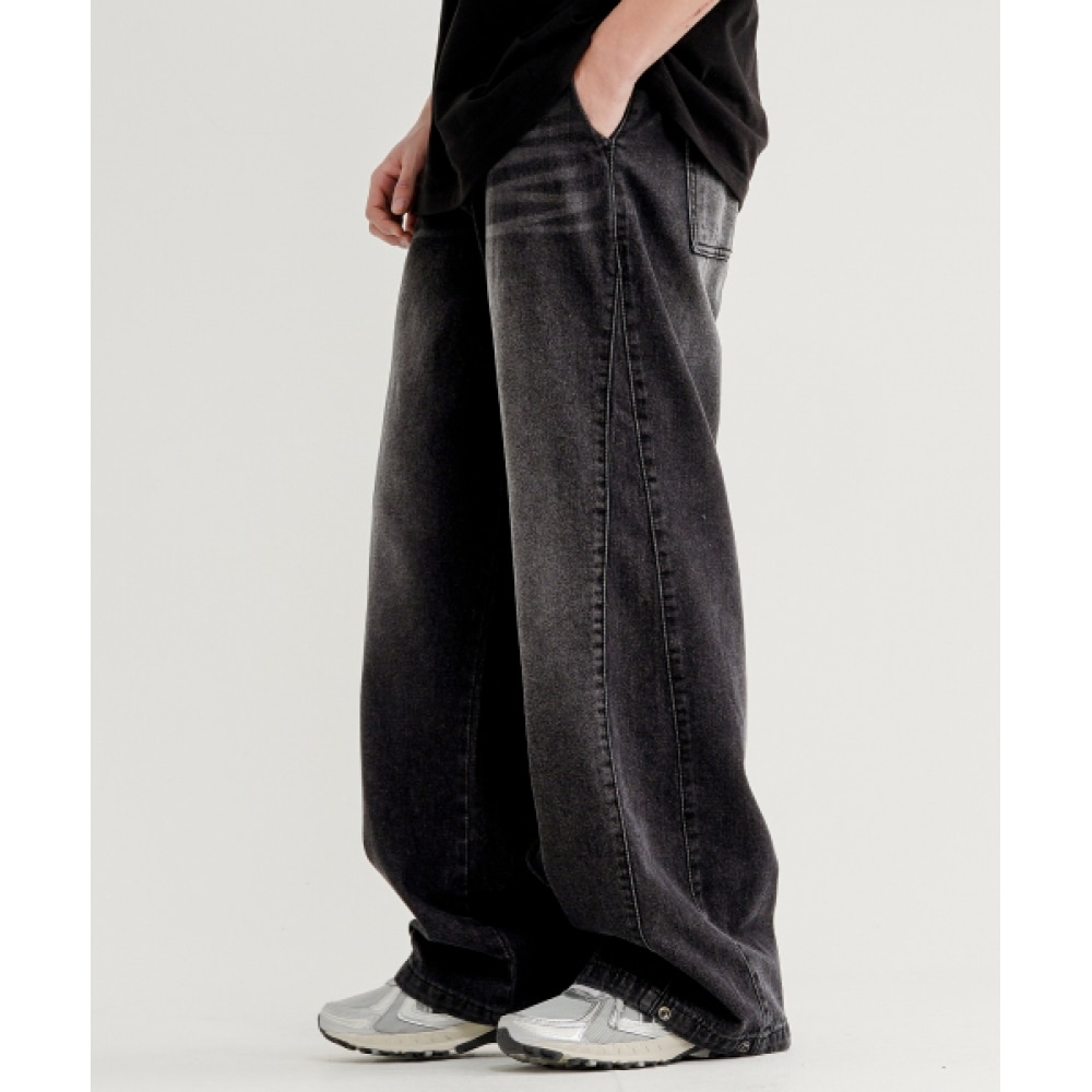 WV プロジェクトトラクションスナップデニムパンツブラック JNLP7709