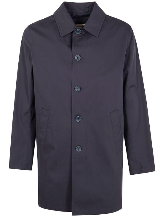 HERNO Men Coats IM000389U 13238 9200 BLUE NAVY