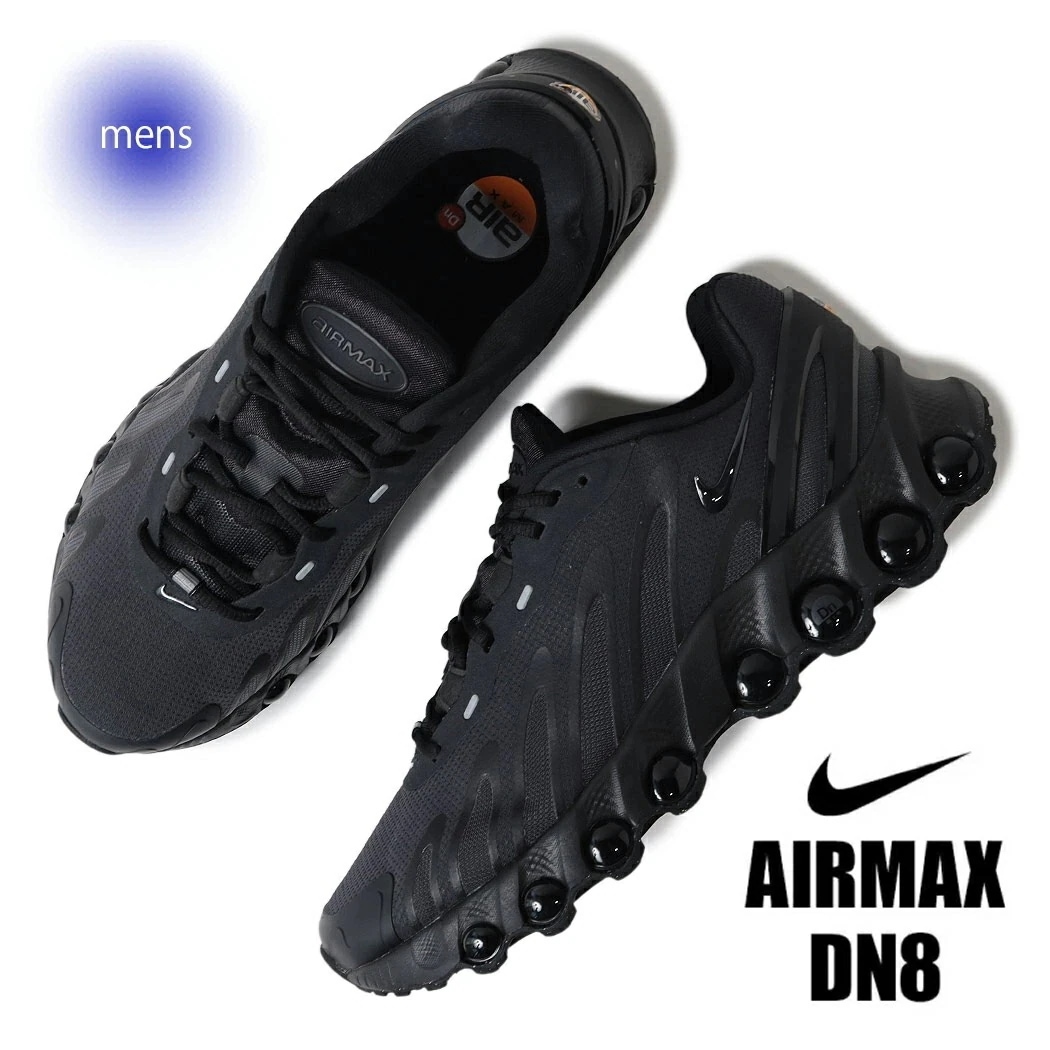 NIKE ナイキ エアマックス スニーカー AIR MAX DN8 BLACK/ANTHRACITE-BLACK-ANTHRACITE ( メンズ 黒 ブラック テック FQ7860-002 )