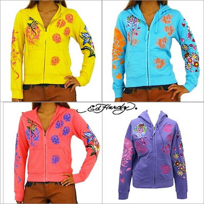 Qoo10] エドハーディー Ed Hardy レディース スウェット