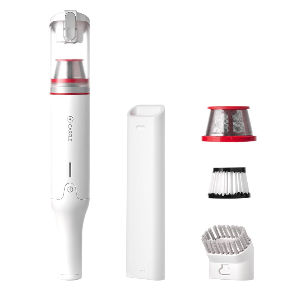 CARPLE 3 in 1 ハンディクリーナー 掃除機 コードレス 車 ホーム オフィス 事務所 HEFA フィルター 吸引力 12000PA