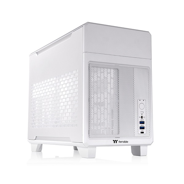 Thermaltake CA-11A-00S6NN-J0 TR100 Snow ミニタワー PCケース メーカー直送