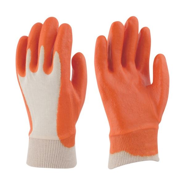 (まとめ) 東和コーポレーション ビニスターエース M ベージュ/オレンジ 681-M 1双 (×20セット) 7,928円