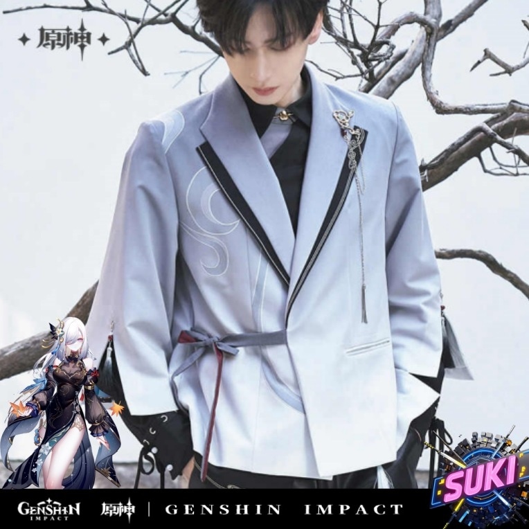 「アウター」【プロ品質を極める!】原神 グッズ / 申鶴 インプレッションシリーズ / Genshin Impact Shenhe 申鹤 げんしん コスプレ 2