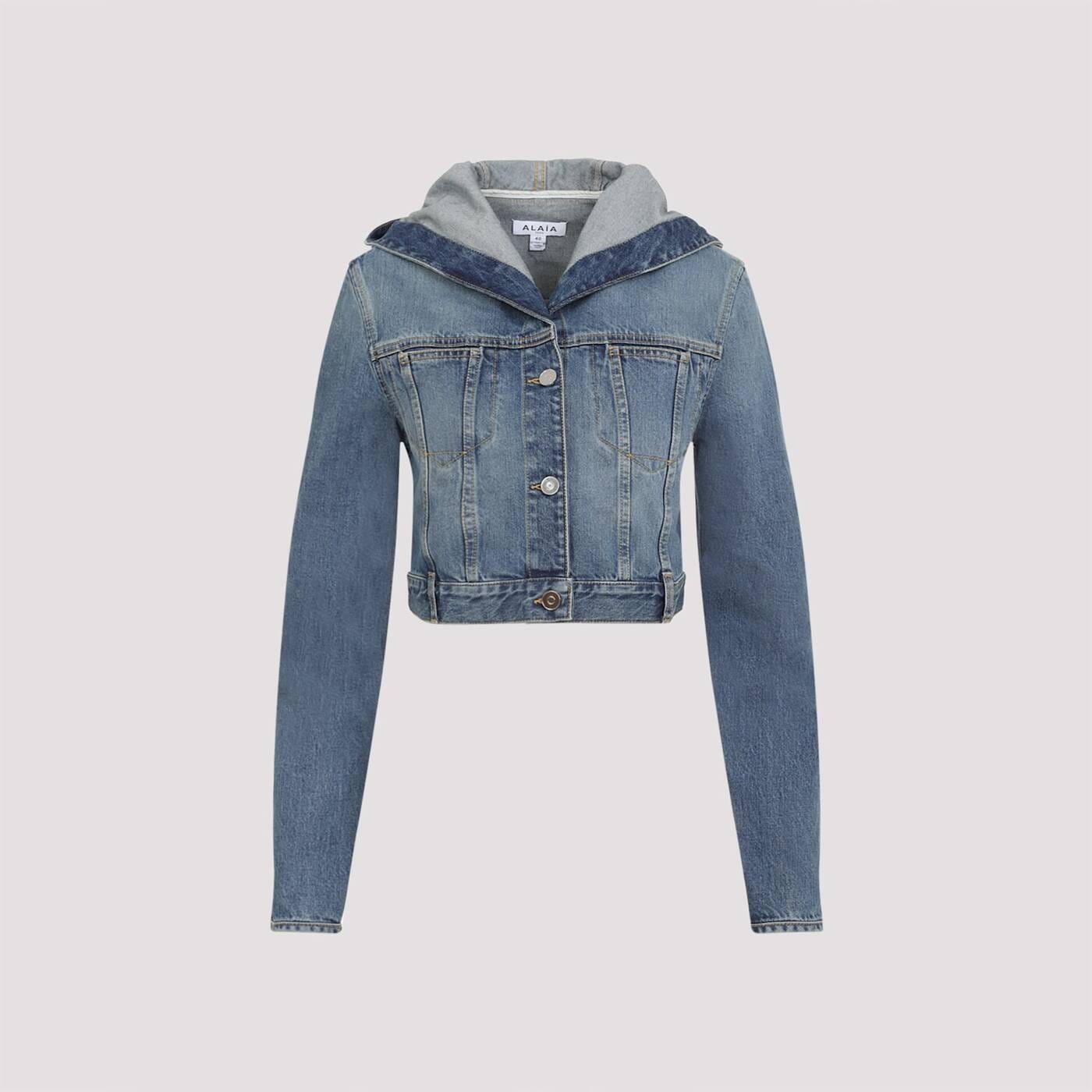 AA9V0421T536A 525 BLEU VINTAGE 春夏2025 ジャケット レディース ia