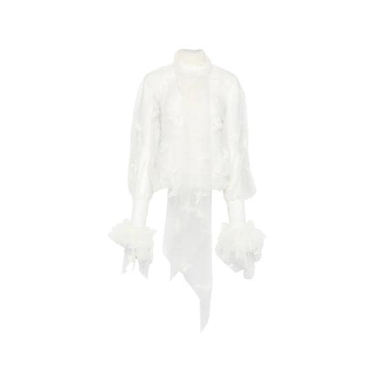 BLUMARINE Women Blouses 4C247A F0108 WHITE