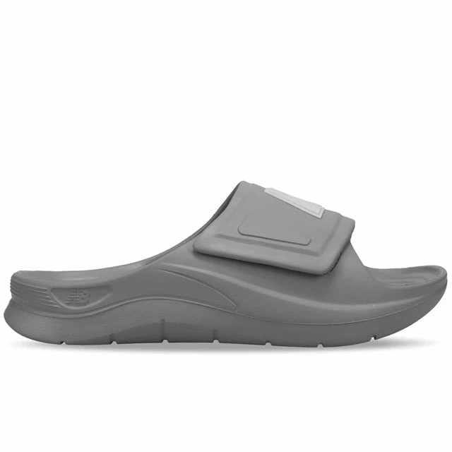 ニューバランス スライドサンダル メンズ サンダル SMASPTA1 リカバリーサンダル アジャスタブル ワイズD レディース リラックスサンダル カジュアルシューズ 丸洗い可能 グレー 靴